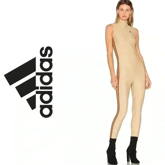 ⭐️Host Pick⭐️  BNWT Adidas*Yeezy Season 3 Women’s athletic jumpsuit in black M - Picture 1 of 4